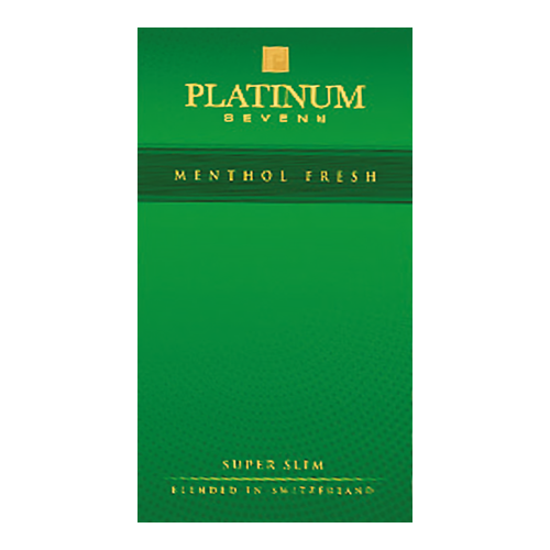 Сигареты Platinum Seven Superslims Menthol Fresh