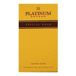 Сигареты Platinum Seven Superslims Special Gold