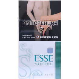 Сигареты ESSE Menthol Super Slim