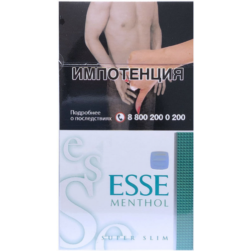 Сигареты ESSE Menthol Super Slim