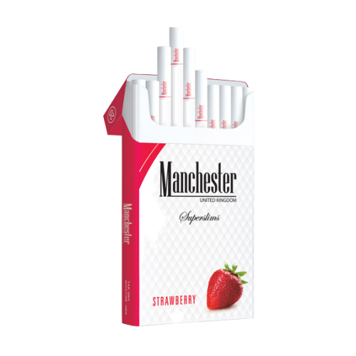 Сигареты Manchester Strawberry Superslims